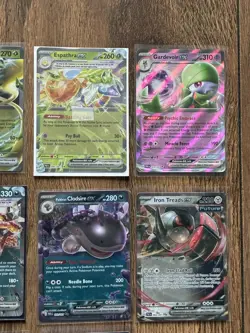 Pokemon TCG | Paldean Fates Complete EX Double Rare X10 Card Bundle - Image 2