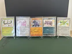 Pokemon TCG Paldean Fates Baby Shinies Bundle 5 Cards *See Description* - Image 1