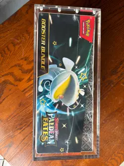 Pokemon TCG: Scarlet & Violet Paldean Fates Booster Bundle Display Case - SEALED - Image 2