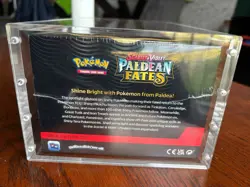 Pokemon TCG: Scarlet & Violet Paldean Fates Booster Bundle Display Case - SEALED - Image 5