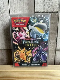 Pokemon TCG Paldean Fates Booster Bundle - Sealed & Mint Protective Case - Image 1