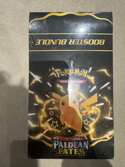Pokemon TCG Paldean Fates Booster Bundle Case 10 Bundles, New Sealed (see desc) - Image 1