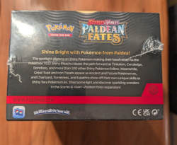 Pokemon TCG: Scarlet & Violet Paldean Fates Booster Bundle Display Case - SEALED - Image 2