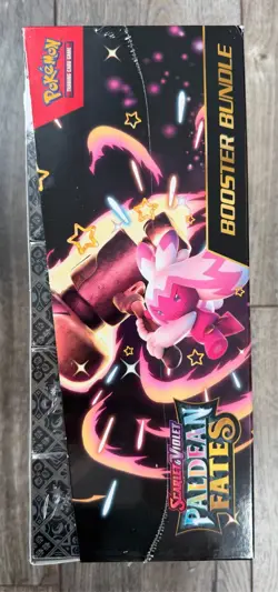 Pokemon TCG Scarlet & Violet (SV4.5) Paldean Fates Booster Bundle Display Sealed - Image 3