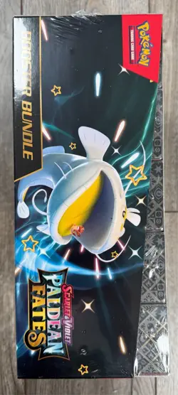 Pokemon TCG Scarlet & Violet (SV4.5) Paldean Fates Booster Bundle Display Sealed - Image 5