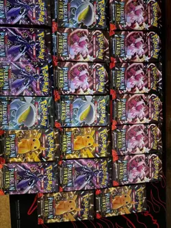 Pokemon TCG Paldean Fates – 5 Pack Bundle – Sealed Boosters – FREE Tracked UK - Image 1