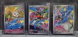Pokemon 2026 First Partner Illustration Collection Series 1 Promos Set 43-45 #ML - Image 1