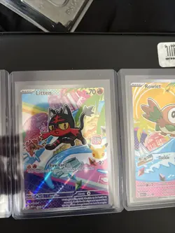 Pokemon 2026 First Partner Illustration Collection Series 1 Promos Set 43-45 #ML - Image 3