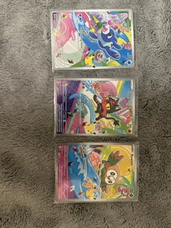 Pokemon 2026 First Partner Illustration Collection Series 1 Promos Set 43 44 45 - Image 1