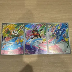 Pokemon 2026 First Partner Illustration Collection Series 1 Promos Set 43-45 #ML - Image 1