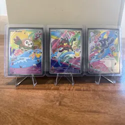 Pokemon 2026 First Partner Illustration Collection Series 1 Promos Set 43-45 #ML - Image 1