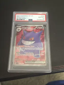 Gengar EX 193/162 Temporal Forces Ultra Rare Full Art PSA 10 Gem Mint - Image 1
