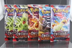 Pokemon TCG Obsidian Flames Booster Packs - 1 Pack - Image 1