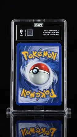 2000 Pokemon Lt. Surge's Pikachu #81/132 WOTC Pokemon TAG 9 POP - Image 2