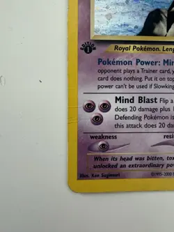 Slowking 1st Edition LP 14/111 Neo Genesis Holo Pokemon TCG - Image 3