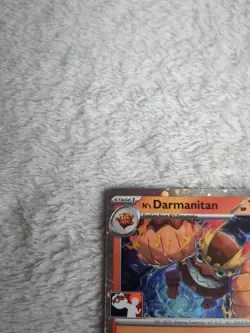 N’s Darmanitan 027/159 Cosmos Holo Pokemon Play! Prize Pack Play Stamp Series 8 - Image 2