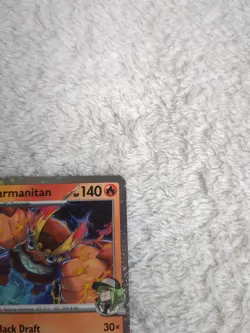 N’s Darmanitan 027/159 Cosmos Holo Pokemon Play! Prize Pack Play Stamp Series 8 - Image 3