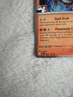 N’s Darmanitan 027/159 Cosmos Holo Pokemon Play! Prize Pack Play Stamp Series 8 - Image 4