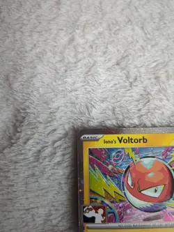 Iono's Voltorb 047/159 Play! Stamp Prize Pack Series 8 Cosmos Holo - Pokemon TCG - Image 2