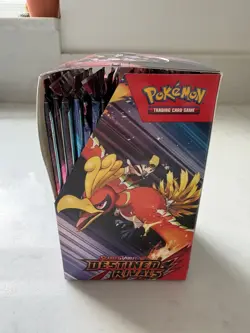 Pokemon TCG Destined Rivals - Half Booster Box - 18 Packs - Unsealed - Image 2