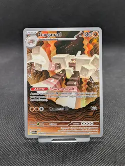 Pokemon TCG Garganacl 147/132 Mega Evolution Illustration Rare - Image 1