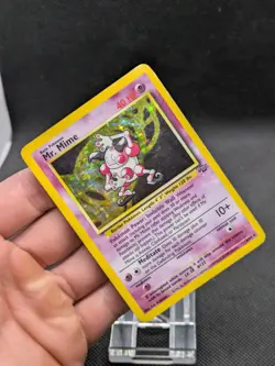 Mr Mime 6/64 Jungle Set Holo Rare Pokemon WOTC Played - Image 2