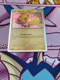Pokemon TCG - Pikachu 051/162 - Pokemon Day 2026 - Holo - STAMPED - Image 5