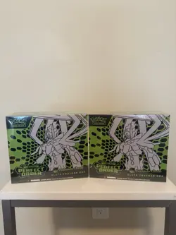 Perfect Order Pokemon Center ETB Set of 2 Mega Evolution Brand New Sealed - Image 1