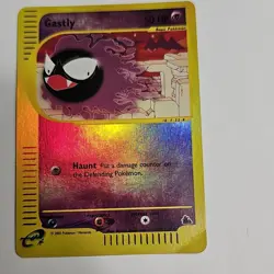 🔥🔥🏆🏆Pokemon Gastly Common Skyridge 57/144 Reverse Holo Grail🏆🏆🔥🔥 - Image 1