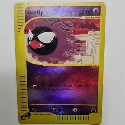 🔥🔥🏆🏆Pokemon Gastly Common Skyridge 57/144 Reverse Holo Grail🏆🏆🔥🔥 - Image 2