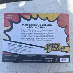 Pokemon TCG: Mega Evolution Ascended Heroes - Mega Emboar ex Box - Image 2