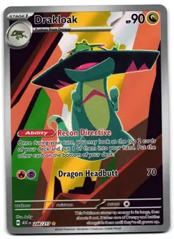 Drakloak 248/217 - 🌊ME: Ascended Heroes Illustration Rare Pokemon TCG🖤 - M/LP - Image 1