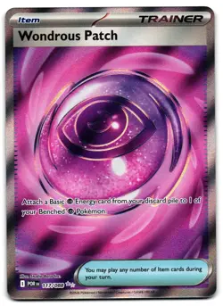 Wondrous Patch 117/088 - 🌊 Perfect Order Ultra Rare Pokemon TCG 🖤 - NM - Image 1