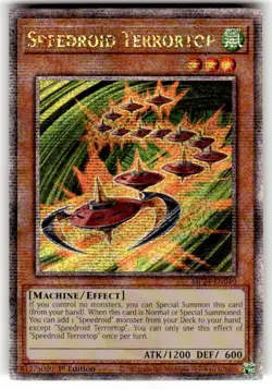 Speedroid Terrortop MP24-EN040 Quarter Century Rare 1st Ed NM Yugioh - Image 1