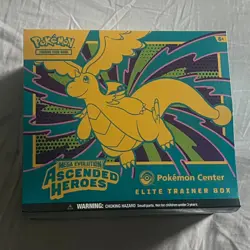 Ascended Heroes Pokemon Center Exclusive Elite Trainer Box ETB English | Sealed - Image 1