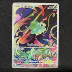 Bulbasaur 133/132 Illustration Rare Holo Pokemon Card MEG Evolution Set NM - Image 2