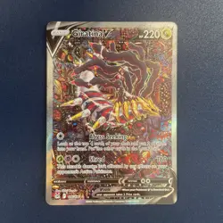 Pokemon Giratina v Alt Art TCG Lost Origin Holo Ultra Rare Card 186/196 - MINT - Image 1