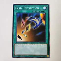 Card Destruction - YGLD-ENB27 - NM/VLP - Common - 1st ed - Yugioh - Image 1