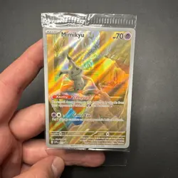 Mimkyu Black Star Promo Pokemon Card SVP 075 Scarlet & Violet SEALED! - Image 1