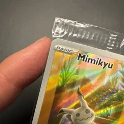 Mimkyu Black Star Promo Pokemon Card SVP 075 Scarlet & Violet SEALED! - Image 2