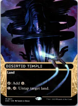 Deserted Temple (0011) (Borderless) Edge of Eternities: Stellar Sights, 11 NM - Image 1