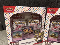 Pokemon Alakazam EX Collection Box TCG Scarlet Violet 151 ( Lot Of 3) - Image 3