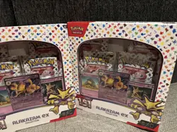Pokemon Alakazam EX Collection Box TCG Scarlet Violet 151 ( Lot Of 3) - Image 4