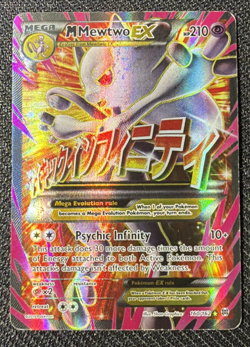 Pokemon TCG Mega Mewtwo EX 160/162 Full Art XY Breakthrough - LP - Image 1