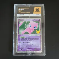 Mew EX 88/92 Celebrations 2021 Ace 10 Gem Mint - Pokemon Tcg - Very Early Cert! - Image 1