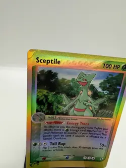 Pokemon TCG Sceptile EX Ruby and Sapphire Card 20/109 Regular Rare 2003 Vintage - Image 2