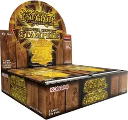 YUGIOH Quarter Century Stampede Booster Box 25th Anniversary FACTORY SEALED - Image 1