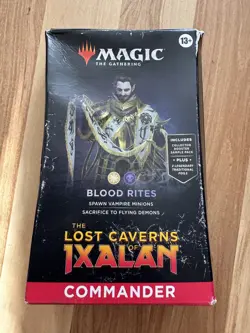 Magic The Gathering: The Lost Caverns of Ixalan Blood Rites Commander Deck - New - Image 1