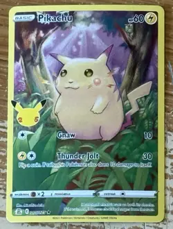 2021 Pokemon Celebrations Pikachu 005/025 - Image 1