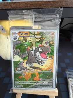 Tyrunt 070 perfect order promo Pokemon Center Stamped SEALED - Image 1